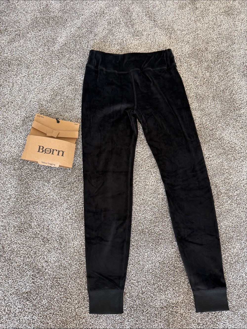 Born Velour Legging Size M/L